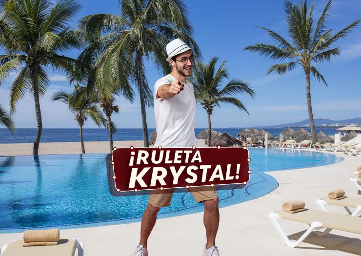 ¡CON LA RULETA KRYSTAL TODOS GANAN! Krystal Grand® Nuevo Vallarta ¡CON LA RULETA KRYSTAL TODOS GANAN! Krystal Grand® Nuevo Vallarta